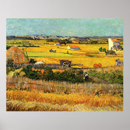 Ernte bei La Crau (van Gogh) Poster