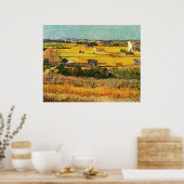 Ernte bei La Crau - van Gogh Poster (Küche)