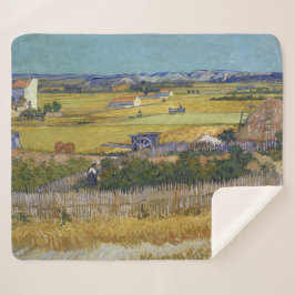 Ernte bei La Crau Vincent Van Gogh Sherpadecke