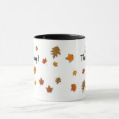 Ernte-Blätter Tasse (Zentrum)