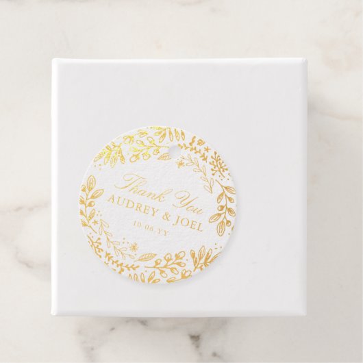 Ernte Blume Hochzeit Geschenkanhänger (Mit Box)