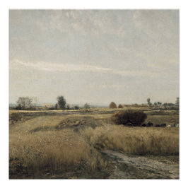 Ernte | Charles-Francois Daubigney Poster