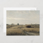 Ernte | Charles-Francois Daubigney Postkarte (Vorne/Hinten)