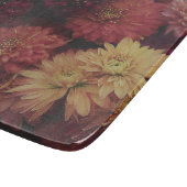 Ernte Chrysantheme Nocturne Schneidebrett (Ecke)