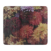 Ernte Chrysantheme Nocturne Schneidebrett (Vorderseite)