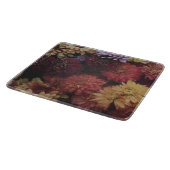Ernte Chrysantheme Nocturne Schneidebrett (Ecke)
