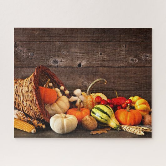 Ernte Cornucopia Puzzle (Horizontal)