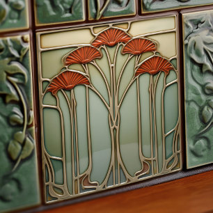 Ernte Crescendo Jugendstil Keramikfliese