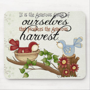 Ernte der Freunde Mousepad