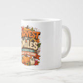 Ernte der Lächeln Jumbo-Tasse (Vorderseite Rechts)