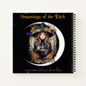 Ernte des Hexenrezepts Notizblock (Rückseite)