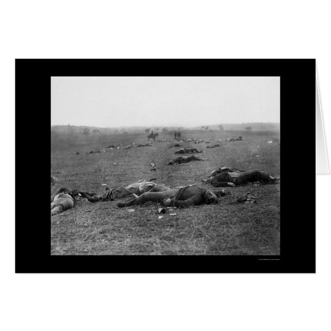 Ernte des Todes in Gettysburg, PA 1863 (Vorderseite (Horizontal))
