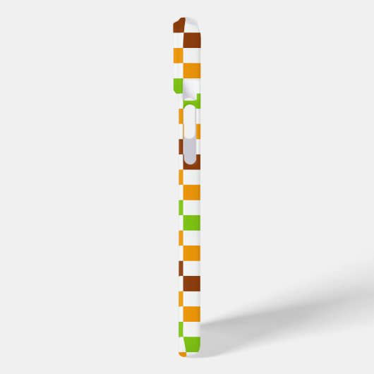 Ernte-Diagonal-Kontrollbrettmuster Case-Mate iPhone Hülle (Rückseite / Links)