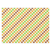 Ernte-Diagonal-Kontrollbrettmuster Tischdecke (Vorderseite (Horizontal))