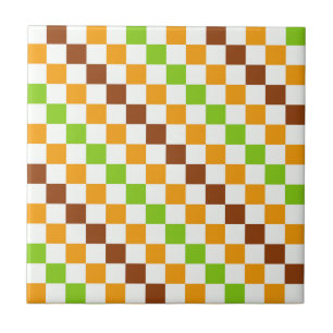 Ernte-Diagonal-Schachbrettmuster Fliese