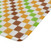 Ernte-Diagonal-Schachbrettmuster Schneidebrett (Ecke)