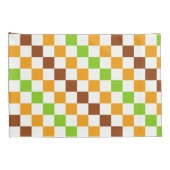 Ernte diagonales Schachbrettmuster Kissenbezug (Rückseite-Rechts)