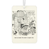 Ernte Festival Gag. Personalisieren mit einer Nach Autolufterfrischer (Rückseite)