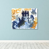 Ernte FEstival Leinwanddruck (Insitu (Holzboden))