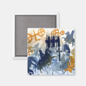 Ernte FEstival Magnet (Vorderseite/Rückseite)