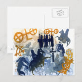 Ernte FEstival Postkarte (Vorne/Hinten)