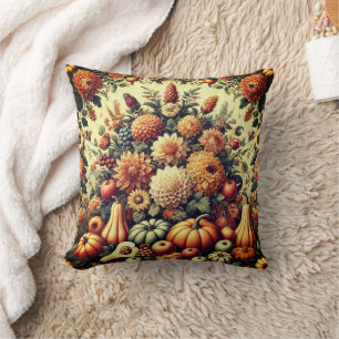 Ernte Florals Herbst Erntedank Bauernhof Kissen