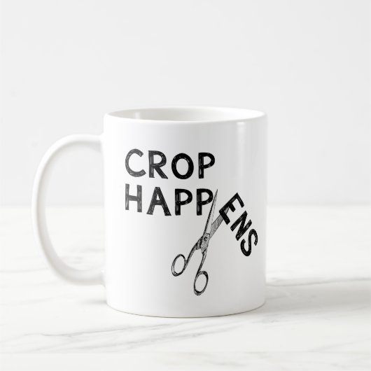 Ernte geschieht Kaffee-Tasse Kaffeetasse (Links)