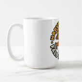 Ernte Glückliche Herbststimmung Nur Vogelscheuche Kaffeetasse (Links)