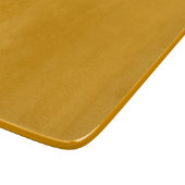 Ernte Gold Einfarbig Schneidebrett (Ecke)