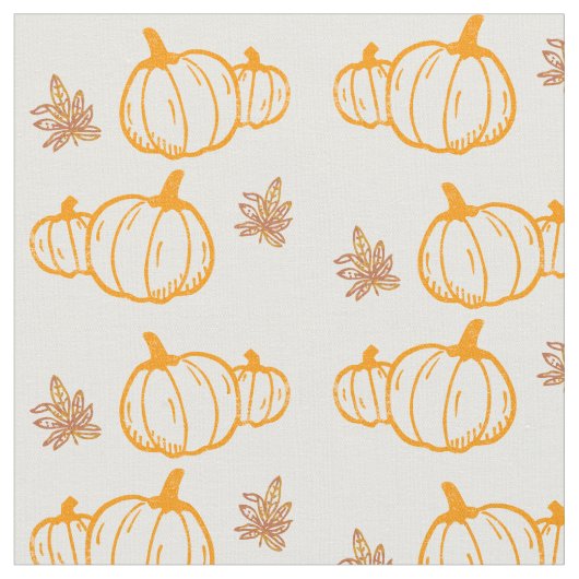 Ernte Herbstpumpen und Blätter Stoff (Nahaufnahme)