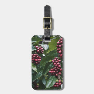 **"Ernte im Blut: Kaffeebohnen auf dem Baum"** Gepäckanhänger