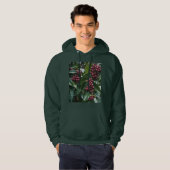 **"Ernte im Blut: Kaffeebohnen auf dem Baum"** Hoodie (Vorne ganz)