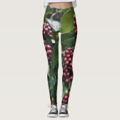 **"Ernte im Blut: Kaffeebohnen auf dem Baum"** Leggings (Vorderseite)
