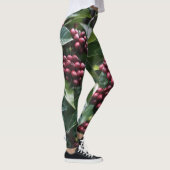 **"Ernte im Blut: Kaffeebohnen auf dem Baum"** Leggings (Rechts)
