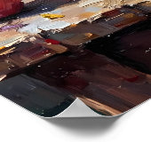 Ernte im Herbst Stillleben Poster (Ecke)