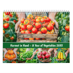 Ernte in der Hand – Ein Jahr der Gemüse Kalender