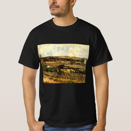 Ernte in der Provence Montmajour von Vincent van G T-Shirt (Vorderseite)