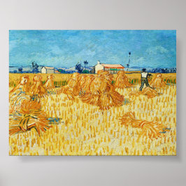 Ernte in der Provence von Van Gogh Poster