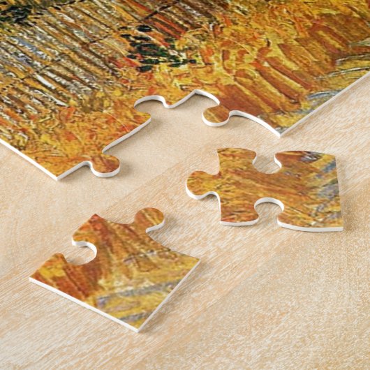 Ernte in La Crau, mit Montmajour.. Puzzle (Seite)