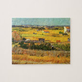Ernte in La Crau, Montmajour von Vincent van Gogh Puzzle (Horizontal)