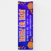 Ernte Kofferraum oder Behandlungsbanner Banner (Vertikal)
