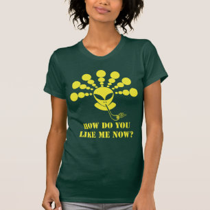 Ernte-Kreis-alien-Rauchen T-Shirt