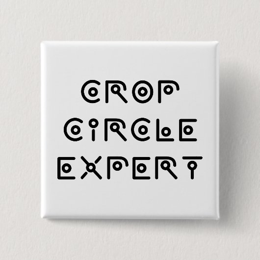 Ernte-Kreis-Experte Button (Vorderseite)