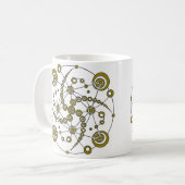 Ernte-Kreise Kaffeetasse (Vorderseite Links)