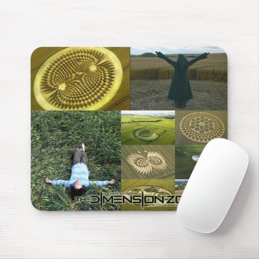 Ernte-Kreise Mousepad (Mit Mouse)