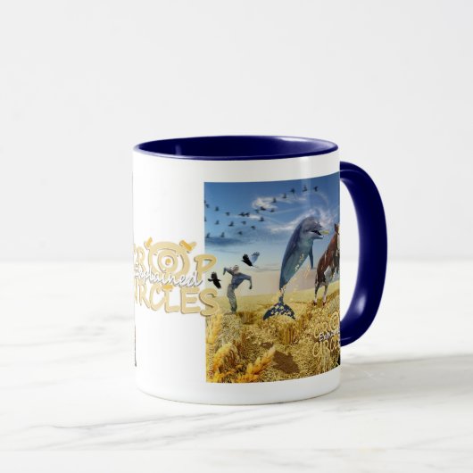 Ernte-Kreise - Tasse (VorderseiteRechts)