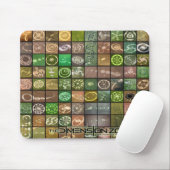 Ernte kreist Decke ein Mousepad (Mit Mouse)