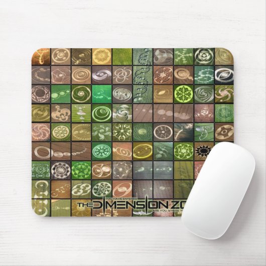 Ernte kreist Decke ein Mousepad (Mit Mouse)