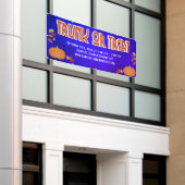 Ernte-Kürbis-Koffer-oder-Banner behandeln Banner (Äußeres Gebäude)