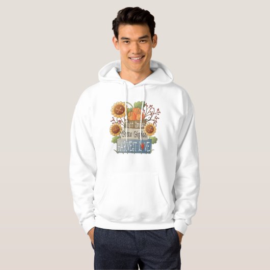 Ernte-Liebe Hoodie (Vorne ganz)